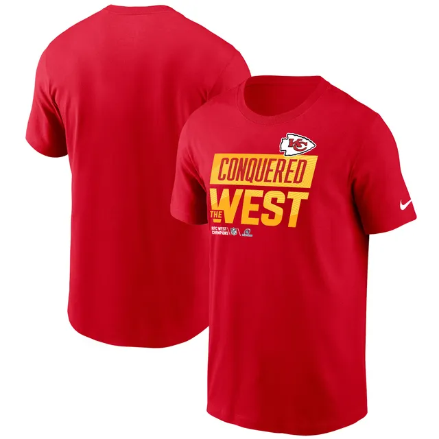 Nike Men's Super Bowl LVII Champions Trophy (NFL Kansas City Chiefs) T-Shirt in Grey, Size: XL | NP9906F7GZ-FLH