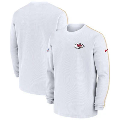 Haut à manches longues Nike rouge Kansas City Chiefs 2024 pour homme