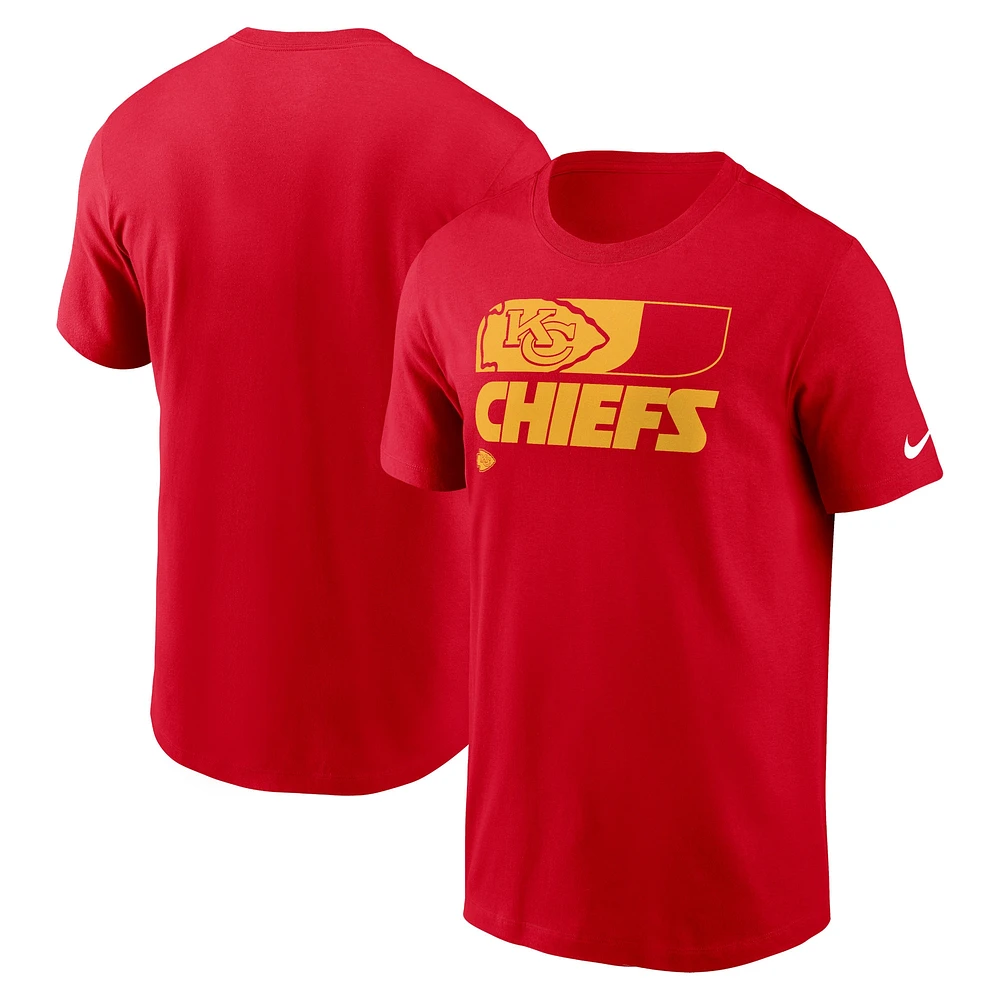 T-shirt Nike Air Essential rouge Kansas City Chiefs pour homme