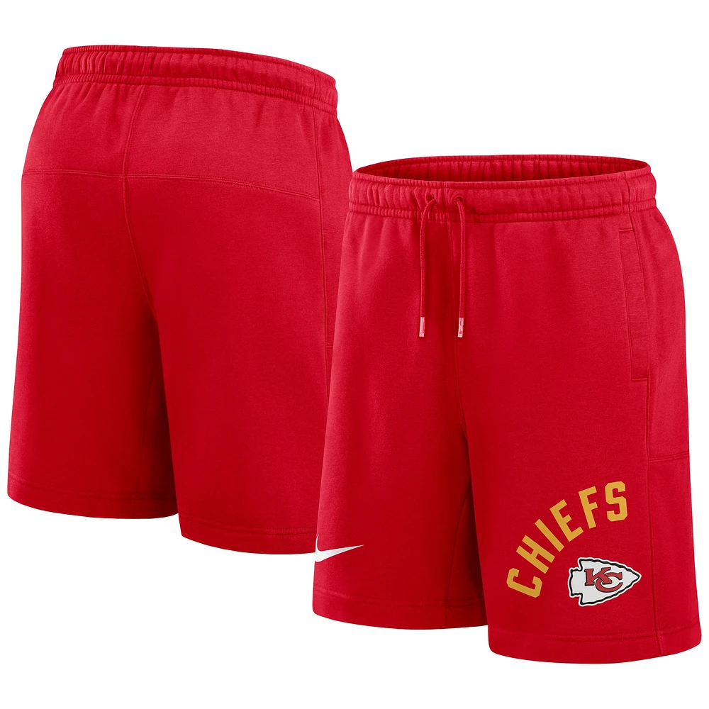 Men's Nike Red Kansas City Chiefs Arched Kicker Shorts