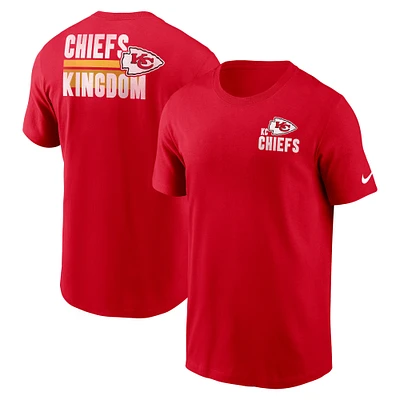 Men's Nike Red Kansas City Chiefs Blitz Essential T-Shirt