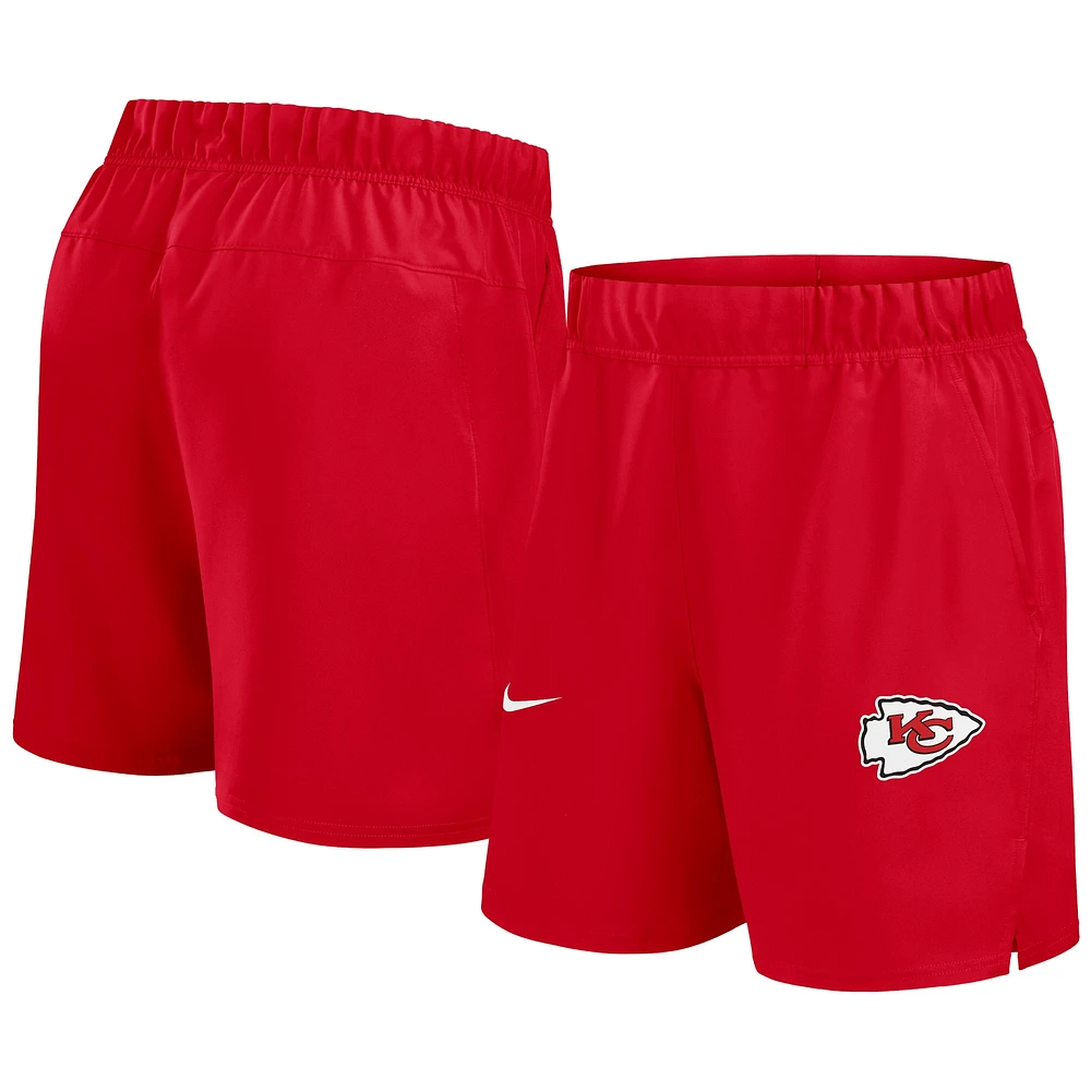 Short Nike rouge Kansas City Chiefs Blitz Victory Performance pour homme