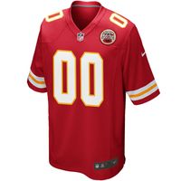 Men's Nike Red Kansas City Chiefs Custom - Game Jersey