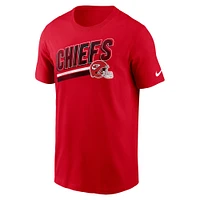 Men's Nike Red Kansas City Chiefs Essential Blitz Lockup T-Shirt