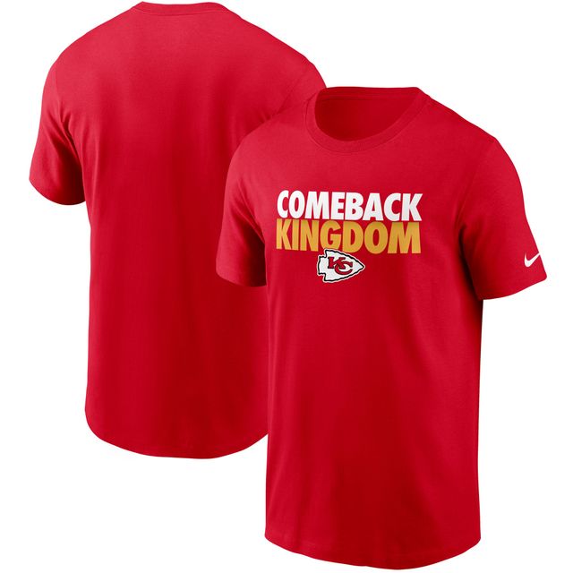 T-shirt Nike Kansas City Chiefs Hometown Collection Comeback pour homme rouge