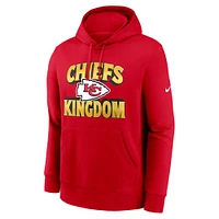 Sweat à capuche en polaire rouge Nike Kansas City Chiefs Hometown pour homme