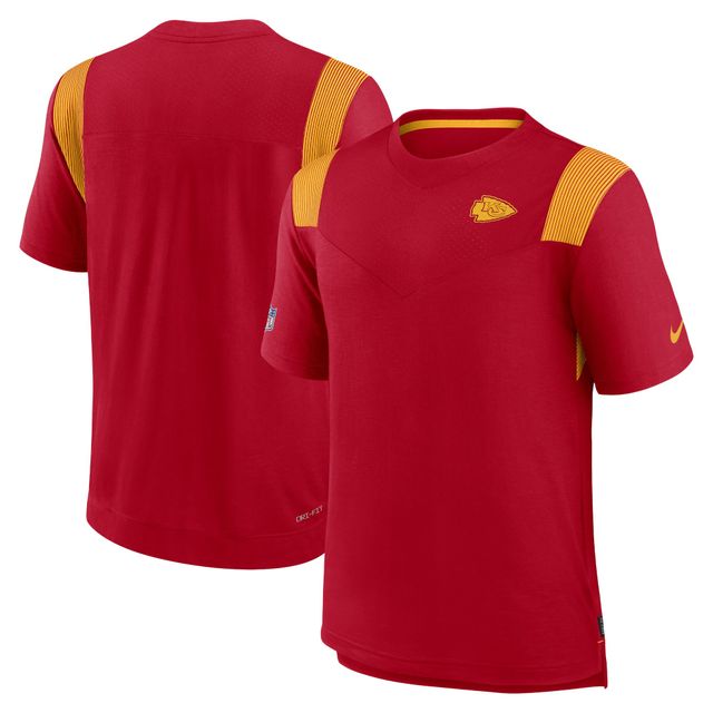 T-shirt Nike Kansas City Chiefs Player Sideline Performance pour homme rouge