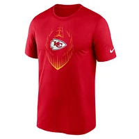 Men's Nike Red Kansas City Chiefs Primetime Legend Icon Performance T-Shirt