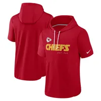 Lids Kansas City Chiefs Nike Women's Sideline Stack Performance Pullover  Hoodie - Red