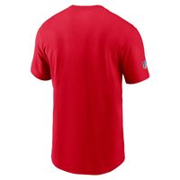 Lids Kansas City Chiefs Nike Sideline Infograph Performance T