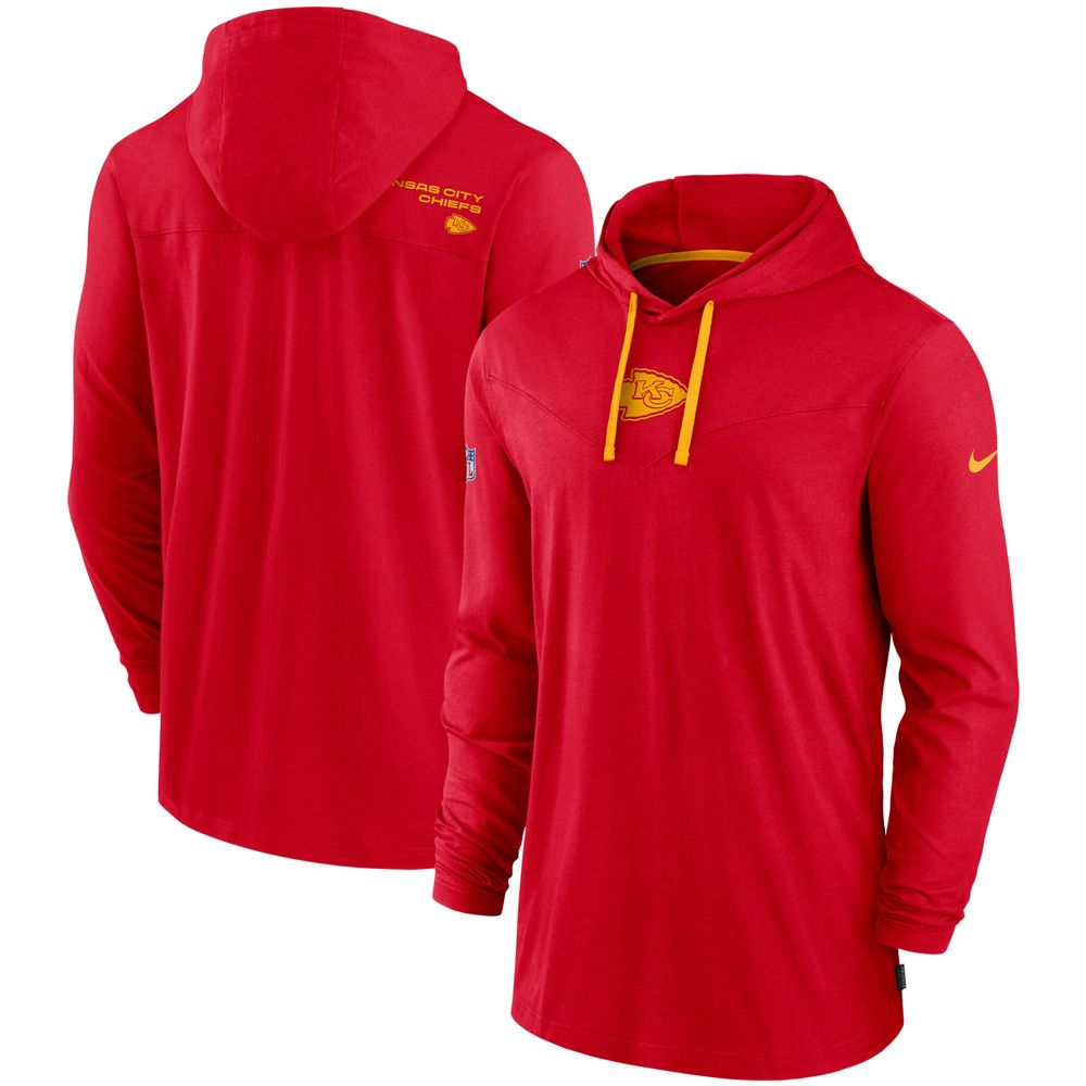 Kansas City Chiefs Sideline Club Men’s Nike NFL Full-Zip Hoodie