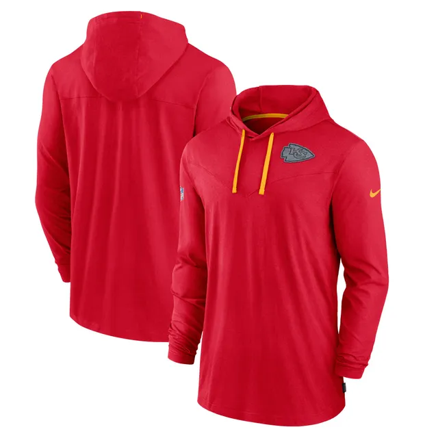 Nike Men's Arizona Cardinals Performance Hooded Long Sleeve T-Shirt - Black - XL Each