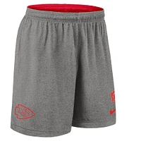 Men's Nike Red Kansas City Chiefs Sideline Reversible Performance Shorts