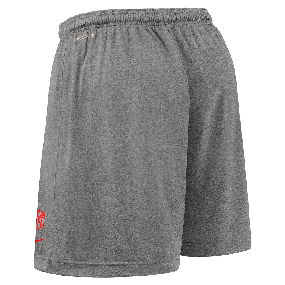 Men's Nike Red Kansas City Chiefs Sideline Reversible Performance Shorts