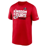 Men's Nike Red Kansas City Chiefs Super Bowl LVIII Champions Local Fashion T-Shirt