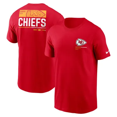 Nike Men's Kansas City Chiefs Team Athletic Gold T-Shirt