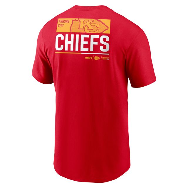 T-shirt Nike Kansas City Chiefs Team Incline rouge pour homme