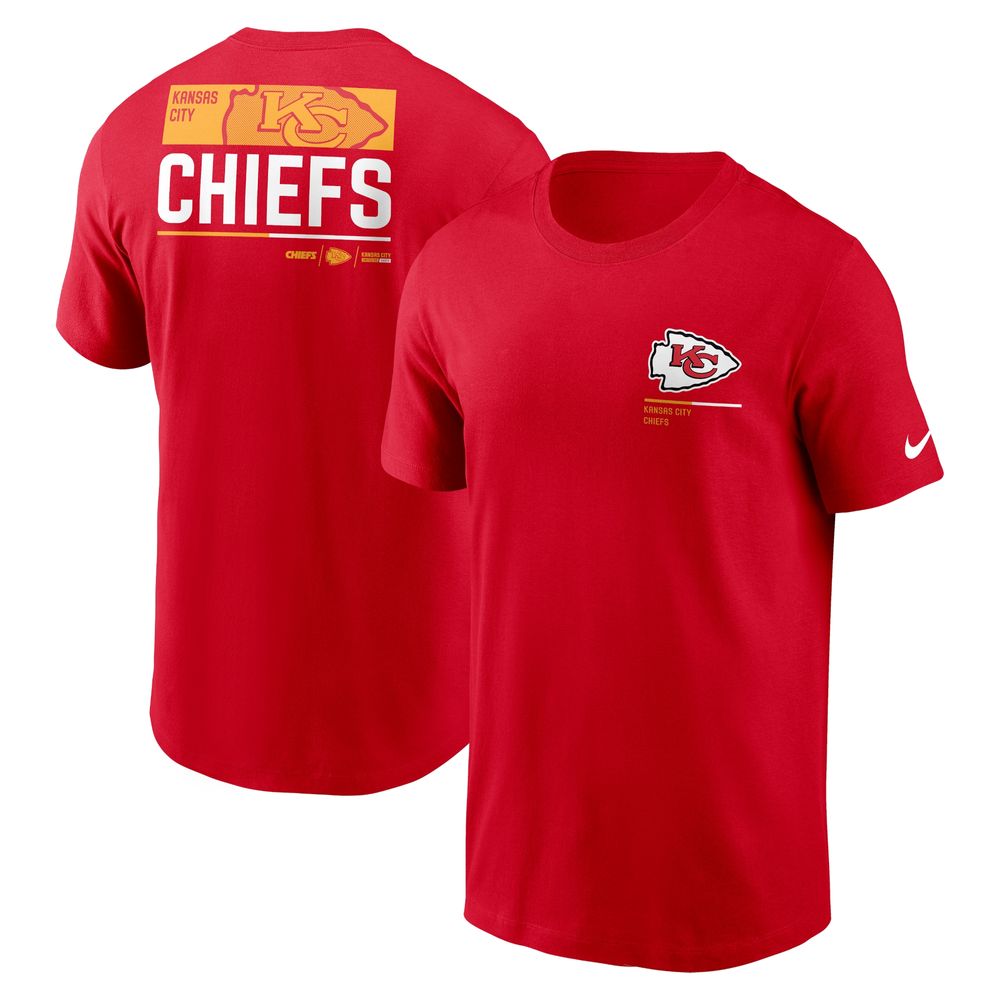 Men's Nike Red Kansas City Chiefs Team Incline T-Shirt