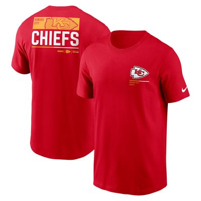 Men's Nike Red Kansas City Chiefs Team Incline T-Shirt