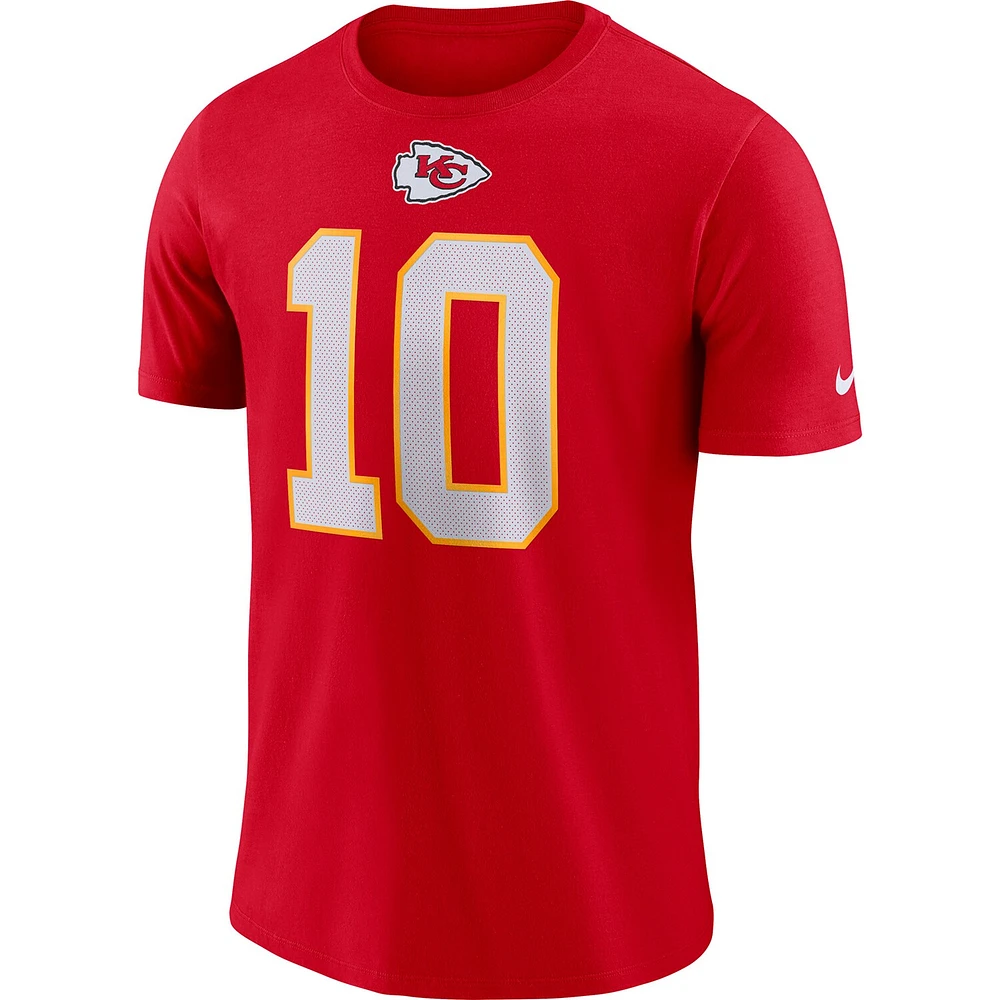 T-shirt Nike Tyreek Hill pour homme avec nom et numéro de fierté des Chiefs Kansas City