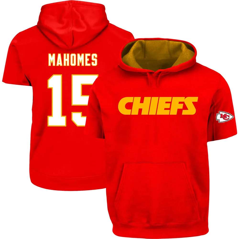 Hoodie Kansas City Chiefs Patrick Mahomes Red Super Bowl LVII Name And  Number - Hoodie