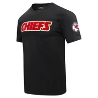 T-shirt classique Pro Standard noir des Chiefs de Kansas City pour hommes