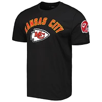 T-shirt slim à poils classiques de l'équipe des Chiefs Kansas City Pro Standard noir pour hommes