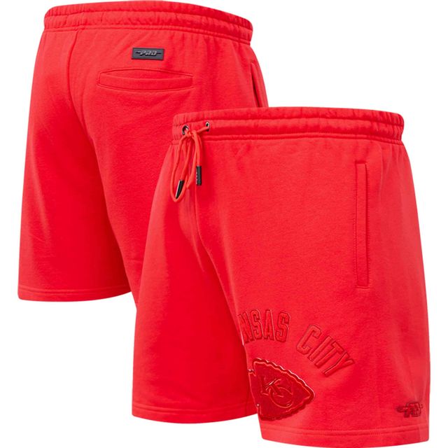 Short triple rouge Pro Standard des Chiefs de Kansas City pour hommes