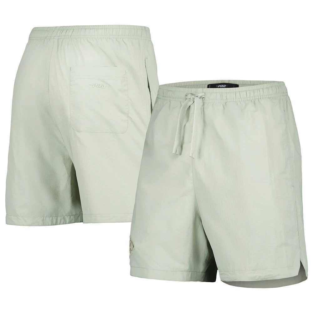 Men's Pro Standard  Light Green Kansas City Chiefs Neutrals 2.0 Woven Shorts