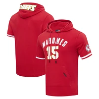 T-shirt à capuche avec nom et numéro de joueur des Chiefs Kansas City Patrick Mahomes Pro Standard pour hommes