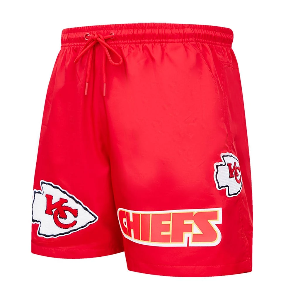 Men's Pro Standard Red Kansas City Chiefs Woven Shorts