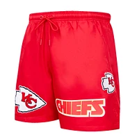 Men's Pro Standard Red Kansas City Chiefs Woven Shorts