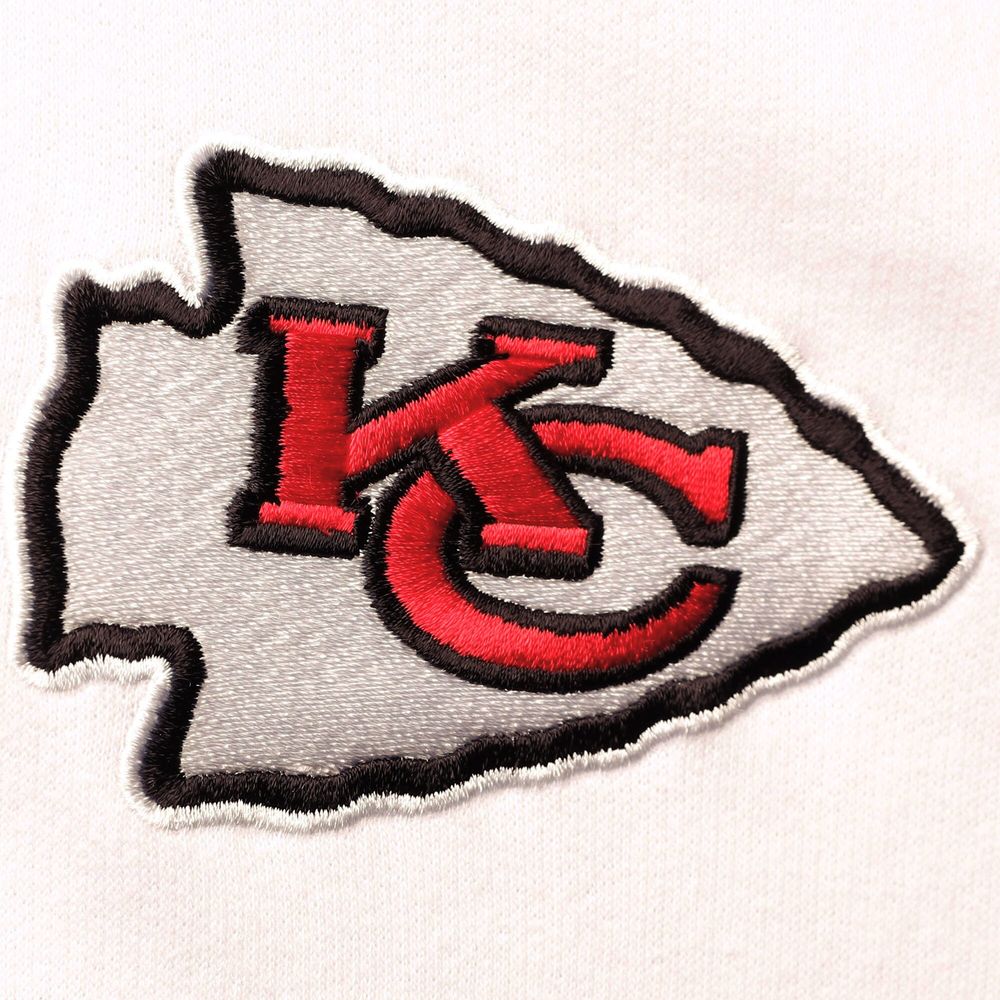 Kansas City Chiefs Mens Red Logo Big and Tall Hooded Sweatshirt