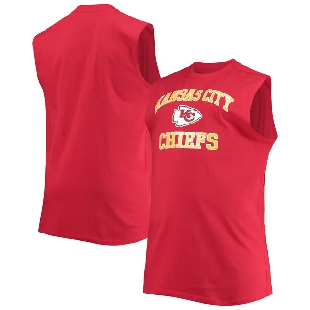 Starter Red/Gold Kansas City Chiefs Logo Touchdown Fashion Tank Top