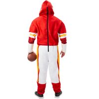 Men's Red Kansas City Chiefs Game Day Costume