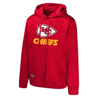 Men's Red Kansas City Chiefs Streak Fleece Pullover Hoodie