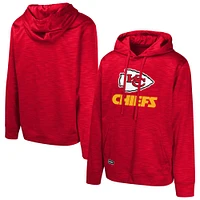 Men's Red Kansas City Chiefs Streak Fleece Pullover Hoodie