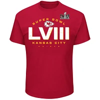 Men's Red Kansas City Chiefs Super Bowl LVIII Big & Tall Made It T-Shirt