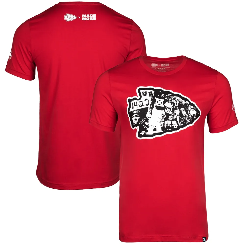 Lids Kansas City Chiefs x MADE MOBB T-Shirt - Red