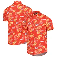 Men's Reyn Spooner Red Kansas City Chiefs Kekai Button-Up Shirt