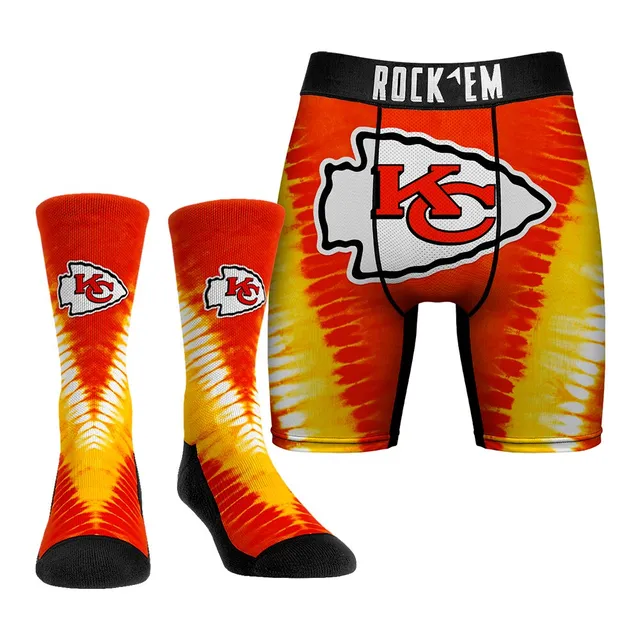 Lids Kansas City Chiefs Rock Em Socks Youth Custom Jersey Crew Socks