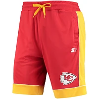 Starter rouge/or Kansas City Chiefs Fan Favorite Fashion Shorts pour homme