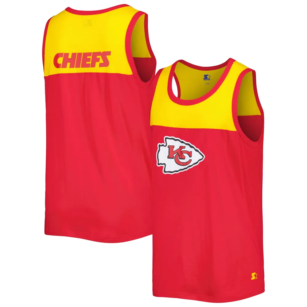 Kansas City Chiefs Youth Revitalize Tank Top - Gold/Red