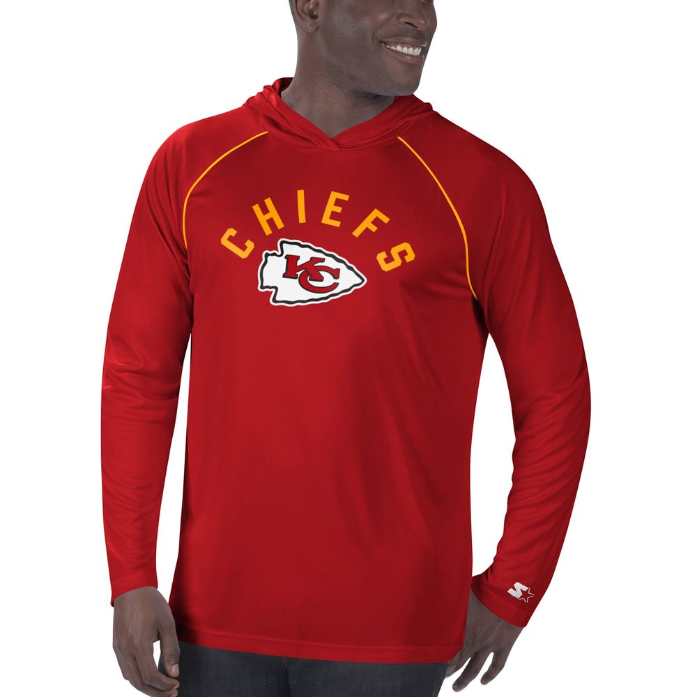 NFL New Era Kansas City Chiefs Hoodie Imprinted Pullover Red Adult