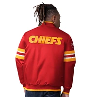 Veste universitaire à boutons-pression Scout I des Chiefs de Kansas City pour homme, rouge