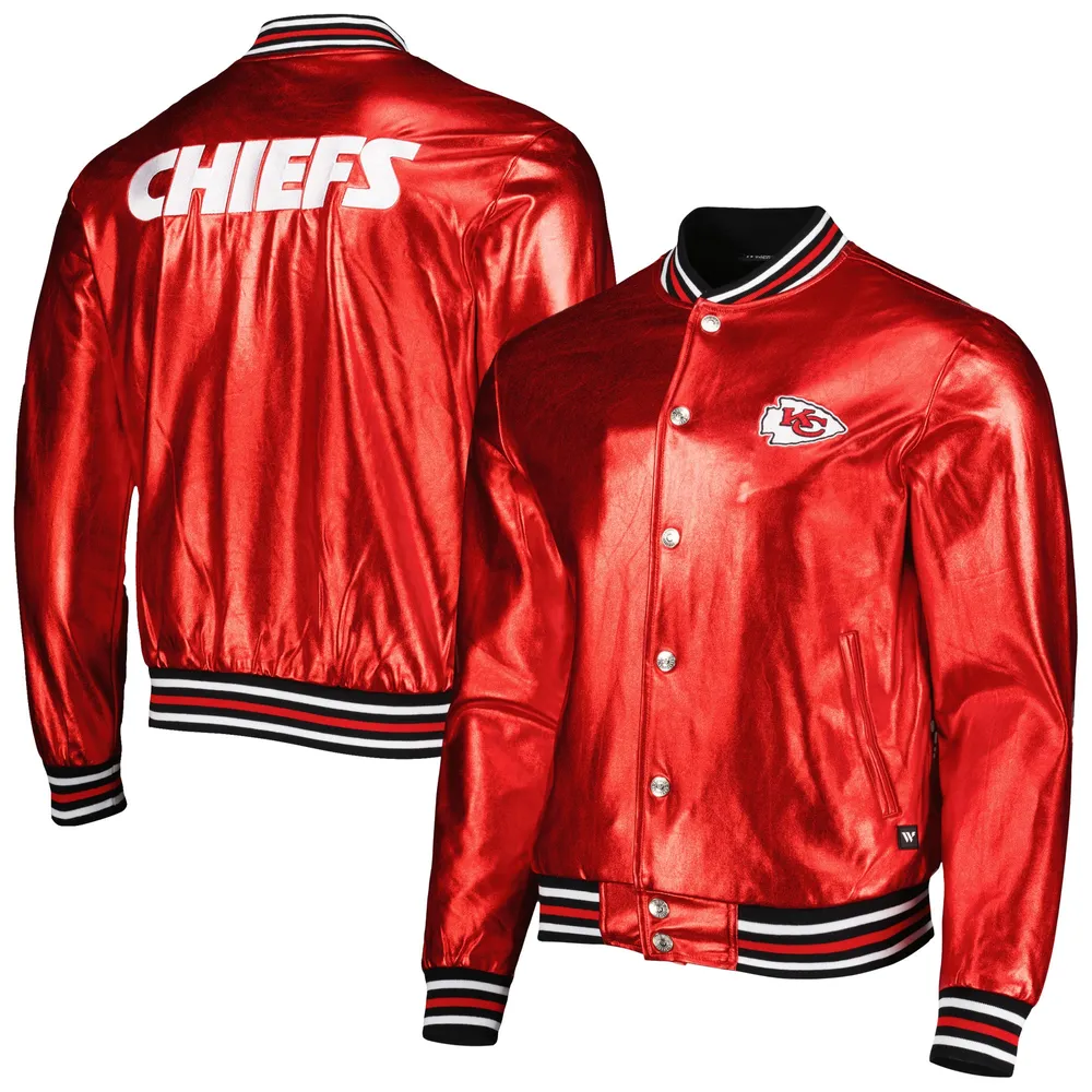 NFL Red/White Kansas City Chiefs Varsity Jacket - Jacket Makers