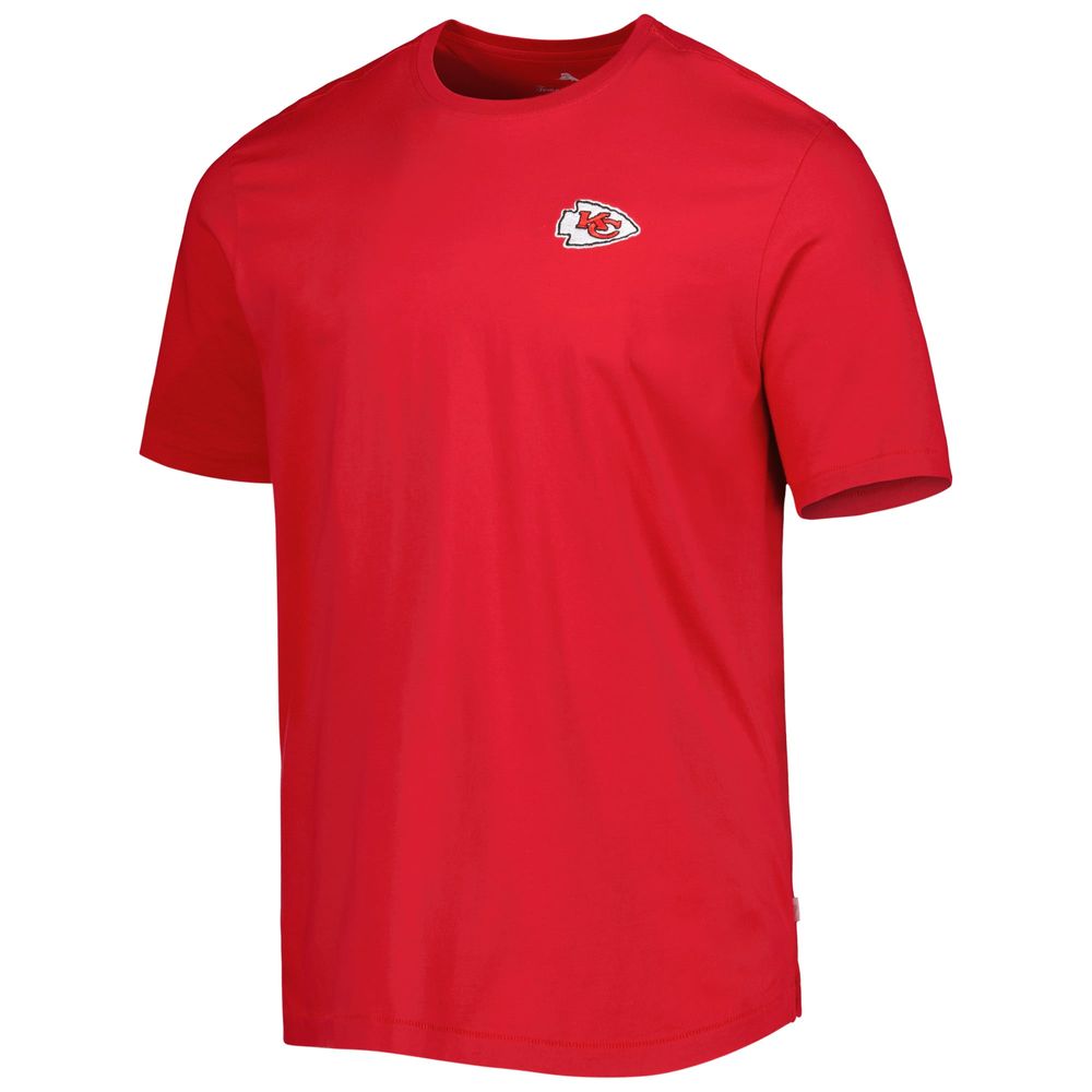 Men's Tommy Bahama Red Kansas City Chiefs Bali Skyline T-Shirt