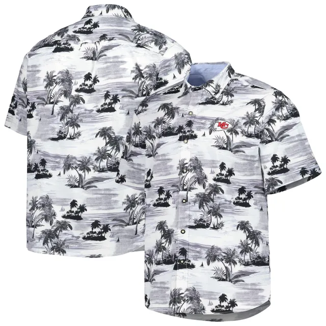 Lids Kansas City Chiefs FOCO Paradise Floral Button-Up Shirt