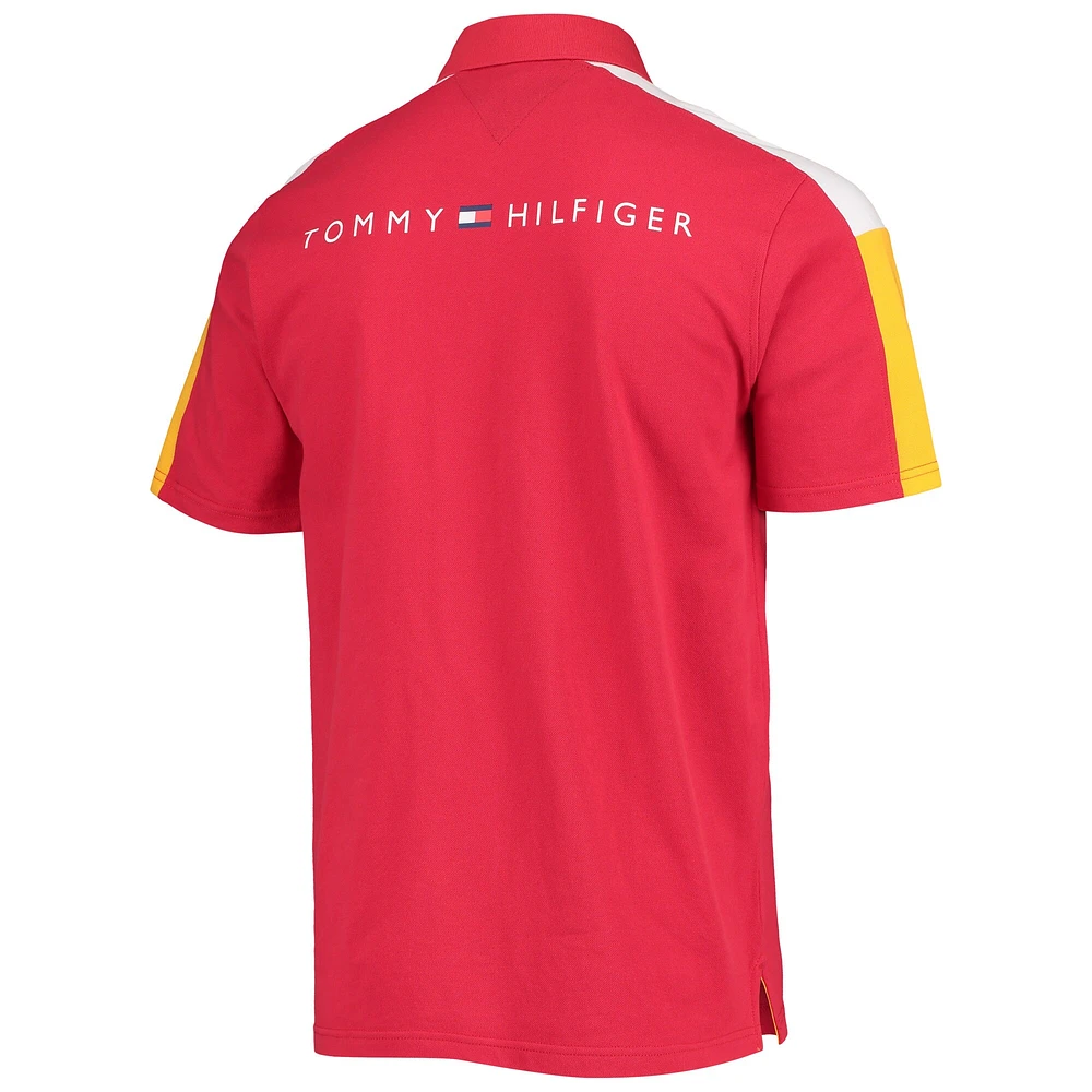 Men's Tommy Hilfiger Red/Gold Kansas City Chiefs Logan Polo