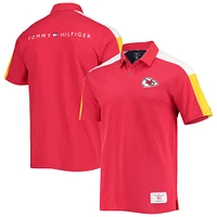 Polo Logan des Chiefs de Kansas City Tommy Hilfiger rouge/doré pour homme